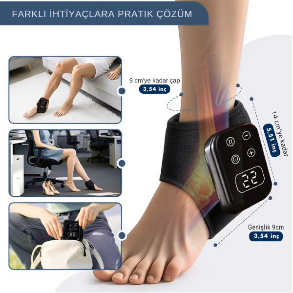 ThermoFoot™ Termal Terapi Bandı - Ayak Ağrısı Rahatlama Cihazı